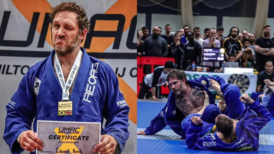 一個月奪3金！《猛毒》男星低調參加柔術賽　「大肌肌好身材」曝