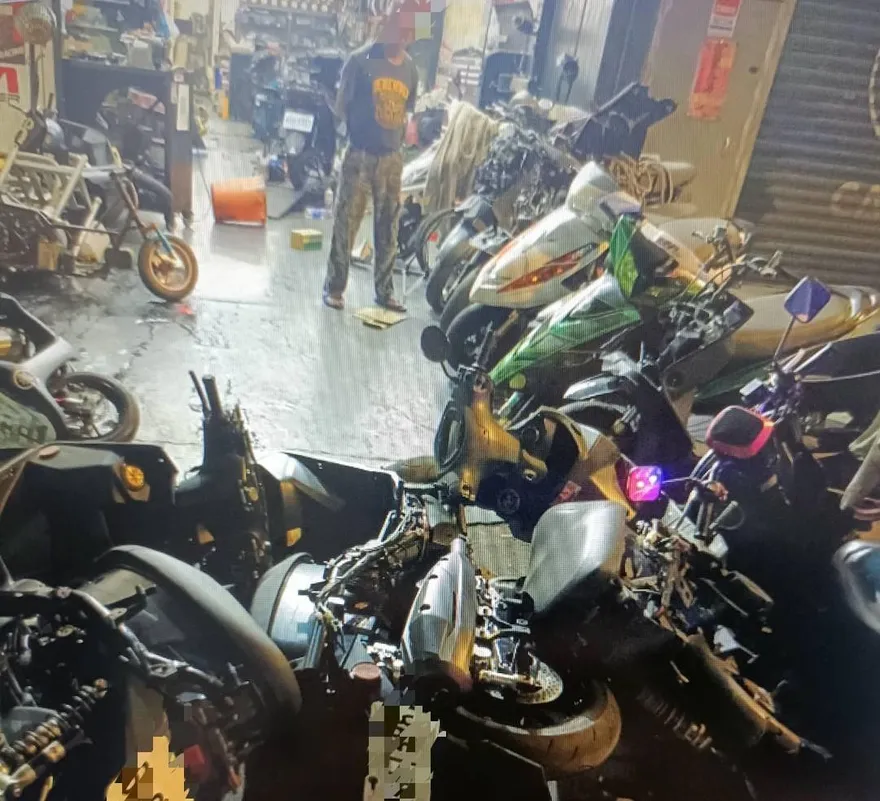 找不到「阿山」就砸車！line相約車行談判被放鴿子　13台機車遭砸爛