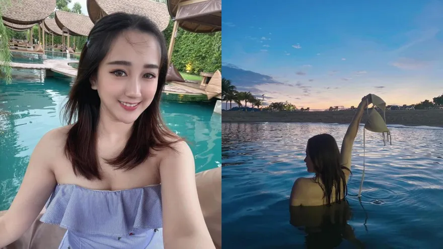 正妹網紅脫了！破尺度曬「裸上身美背」　驚見「一手解放比基尼」羞喊：胸是真的