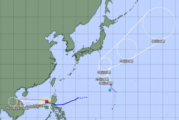 快訊／「庫拉」颱風生成！雙颱共舞持續北上…侵台機率曝光