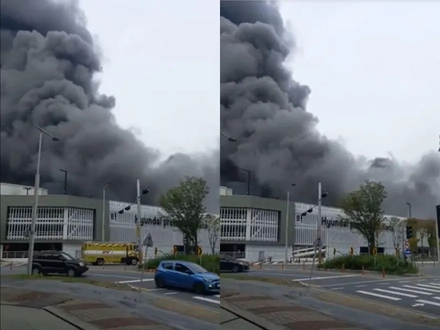 南韓現代Outlet爆發火警！濃煙狂竄釀1死2傷　原因曝光