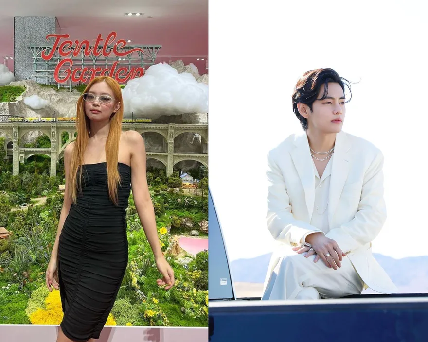 Jennie、V約會照再公開！驚見「招牌帥臉沒了」　網笑：他是V我就是范冰冰