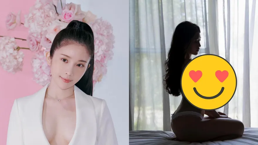 雞排妹道歉了！突曬超火辣「遮點上空照」　床上下跪淚喊：是我做得不夠好