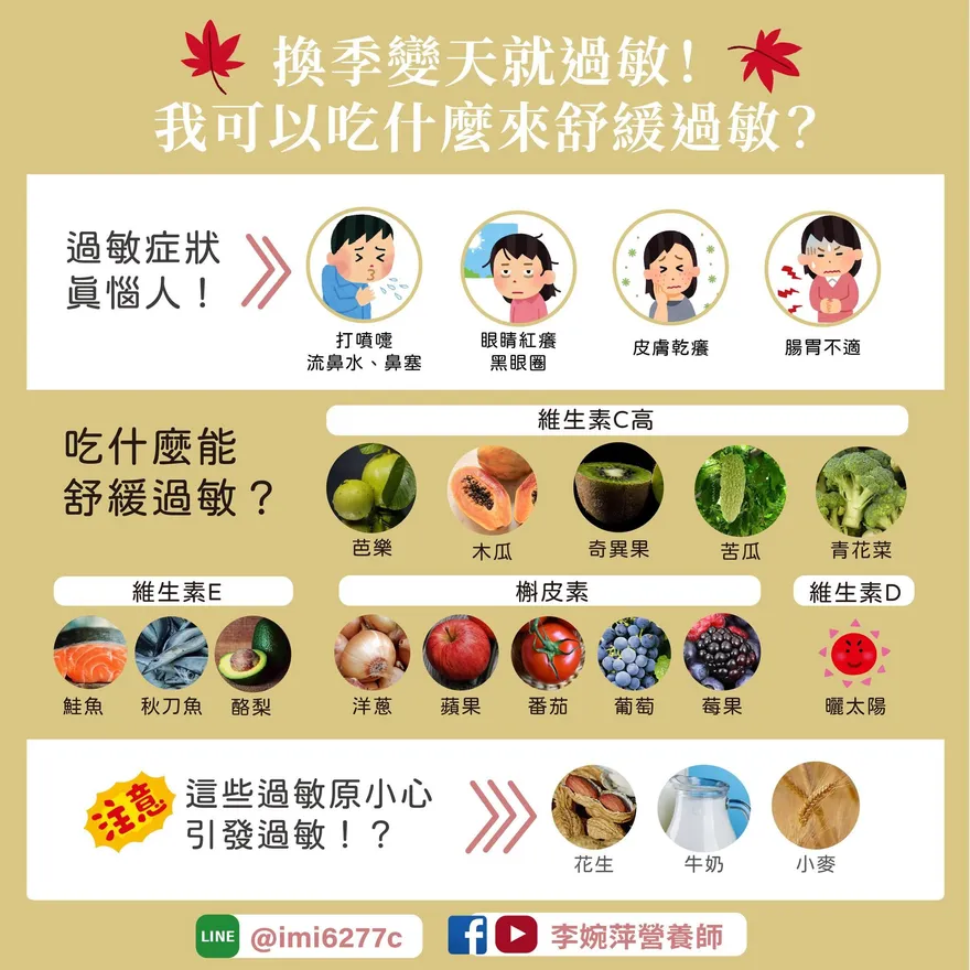 過敏症狀有夠煩！　營養師提供小撇步戰勝過敏