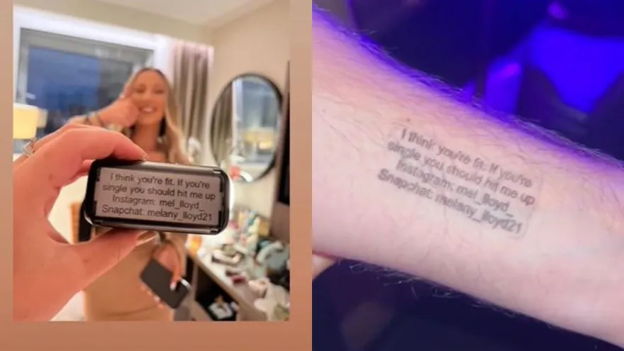 想認識就「蓋」一下！金髮正妹超猛「留情印章」曝光　自爆搭訕15人全暈船