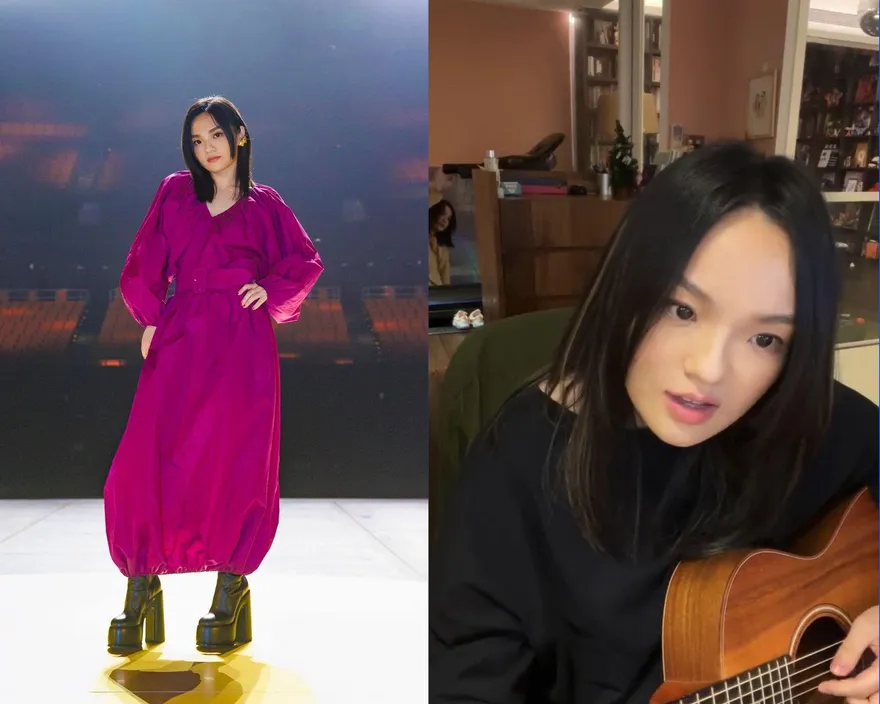 徐佳瑩宣佈懷二胎後首露面！挺孕肚「自彈自唱連飆9首歌」　網驚呆：以為放CD