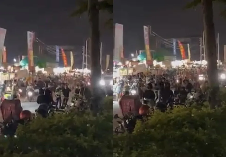 聚眾鬥毆！女子不滿被開除撂「乾哥」砸攤　台中旱溪夜市辣椒水大噴發警逮11人