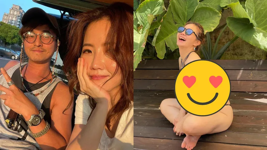 「超辣私照」遭王少偉流出！僅一塊布包裹「南半球險掉出」　謝忻嚇壞：照片是給你私用