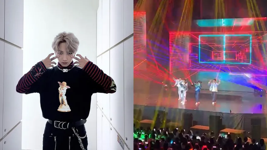 捲騷擾醜聞後首露面！《原子》小孩淚灑「高雄演唱會」　「鞠躬數10秒」全程低頭不語