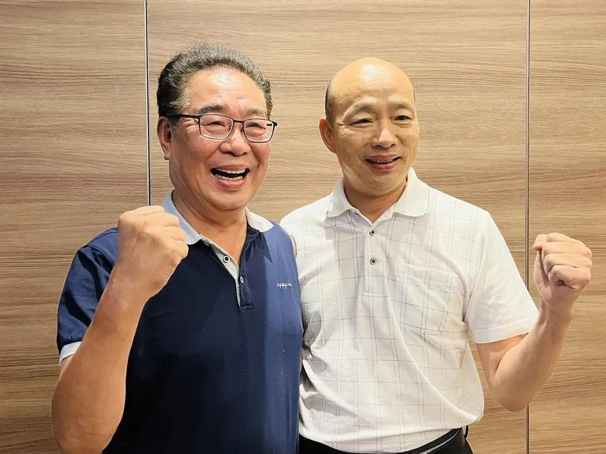 影/韓國瑜國慶日啟動全台輔選　力挺謝福弘駁正藍軍分裂