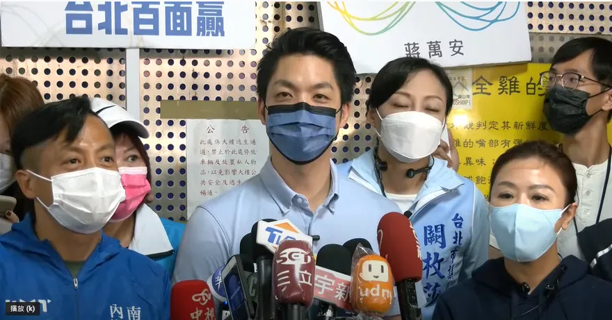 影/爸爸不幫站台？蔣萬安吐實情：在家帶二寶孫