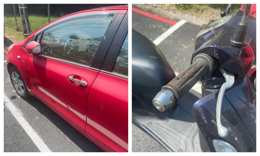 高雄驚見抹屎狠角色！他怨機車把手「攏系賽」噁爆　警：可以這樣對付他