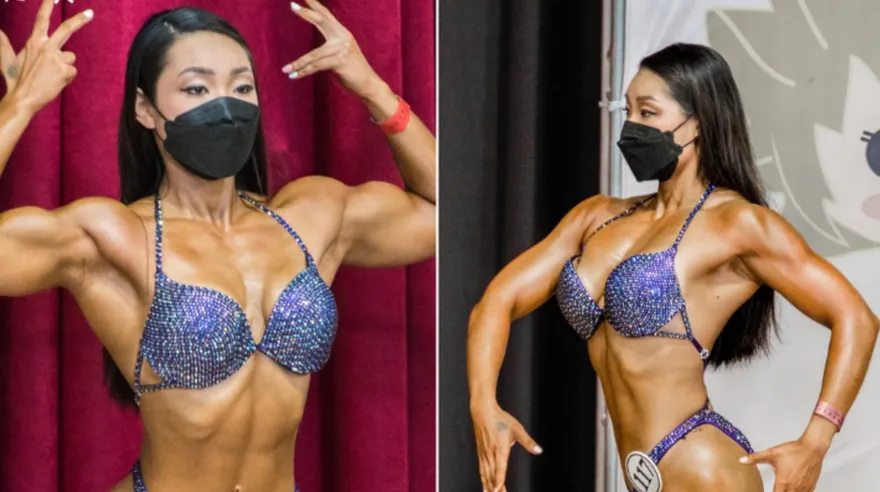 健美好手林佩璇勇奪冠！拿下資格卡　成台東首名職業選手