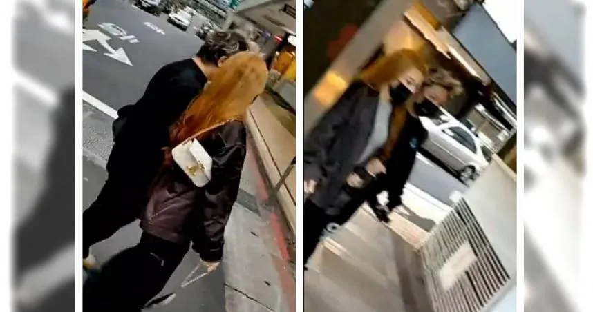 直擊納豆依依林森北逛街！小倆口「黑色系情侶裝」黏緊緊　甜蜜喝咖啡畫面曝光
