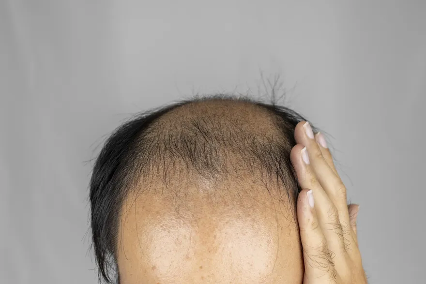 禿頭主管狂掉髮以為雄性禿！醫驚見身上紅疹　一驗竟是梅毒