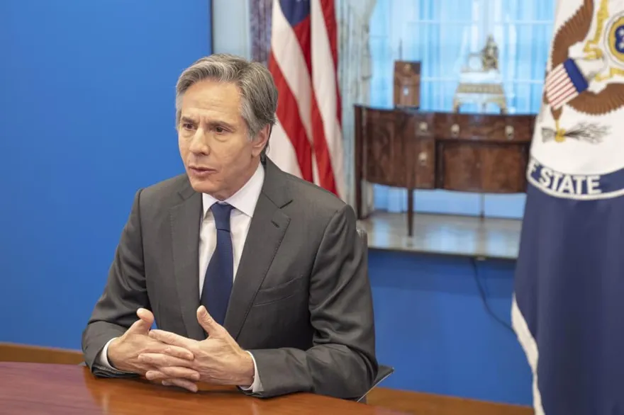 再提中共欲加速統一　布林肯：可能脅迫甚至武力 　美確保台灣有防衛能力