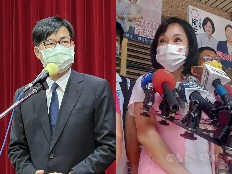 高雄市長選舉　陳其邁4號柯志恩3號　兩人罕見同台