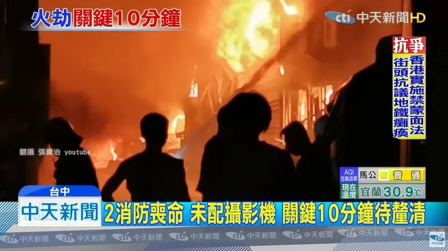 台中違建工廠惡火害死2勇消　負責人卸責辯稱「指揮不當」…下場出爐