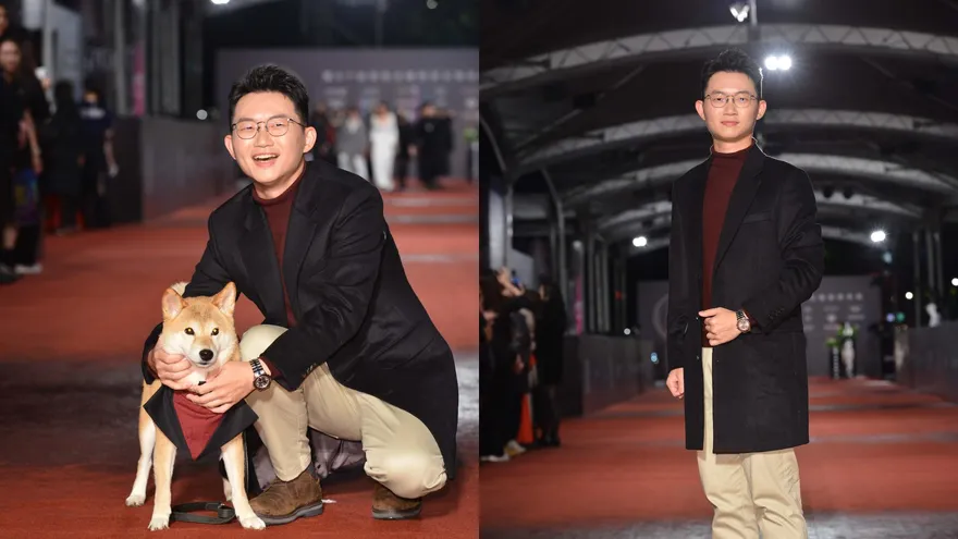 金鐘57/視網膜、柚子父女裝登場！邊抱邊受訪笑認「真的有變重」　神秘曝「有任務在身」