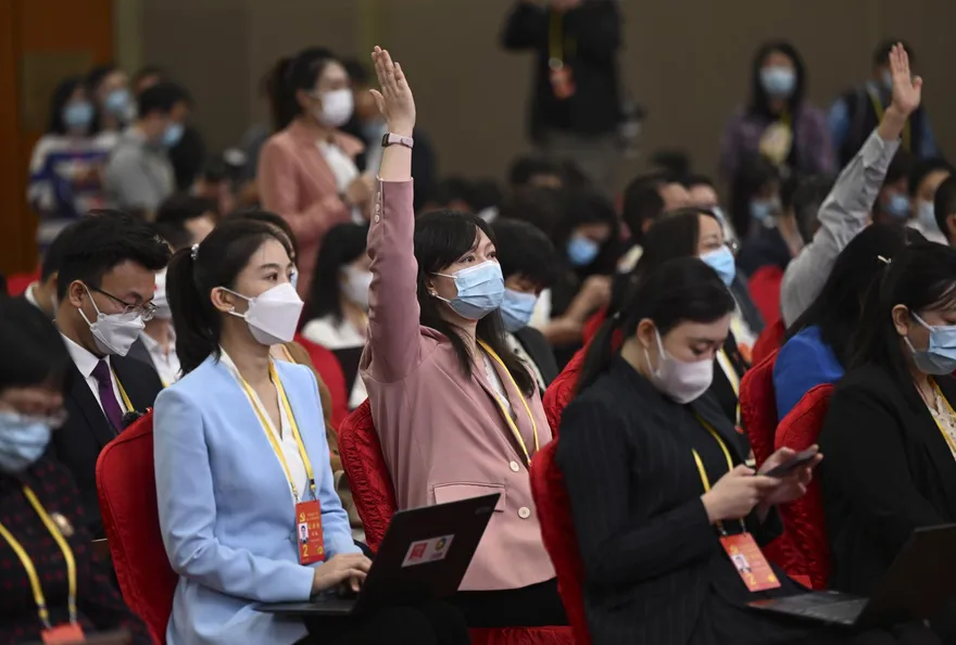 中共20大/史上最嚴採訪！想見7常委核酸得２天４檢