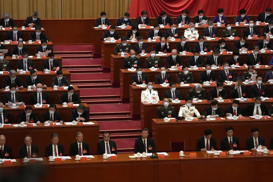 影/中共20大/習近平親宣閉幕　「反對台獨」寫入中共黨章
