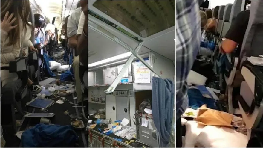 阿根廷航空遭遇劇烈亂流！下秒突驟降…乘客慘被拋飛「撞斷鼻噴血」