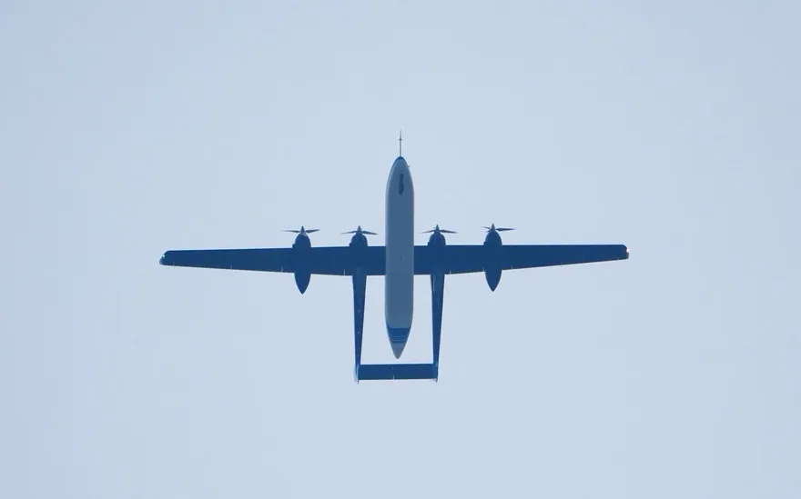影/全球首款!陸大型４引擎無人機「雙尾蠍D」成功首飛！下月參加珠海航展