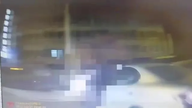 驚險一瞬間！勇警攔查遭衝撞大腿骨折…警對空轟4槍逮人