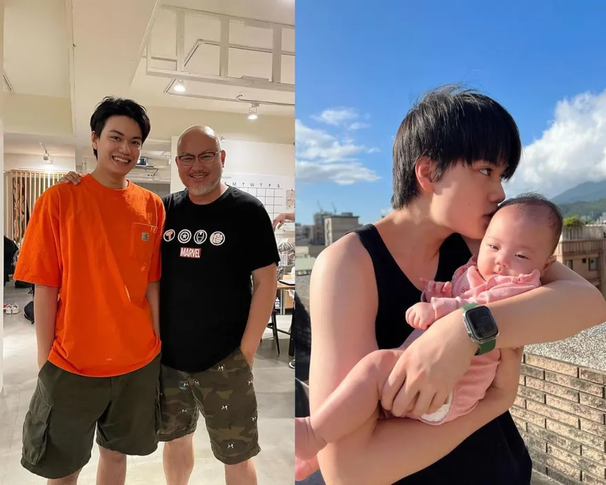 「妹控」劉子銓狂曬顧娃日常！緊牽小手「竟睡到嘴張開」　趙小僑笑虧：你就知道我多累