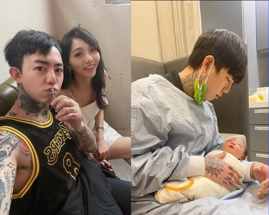 謝和弦成曬娃狂魔！女兒出生4天「床上竟擺大麻卷菸」網看傻眼　親曝原因：教育不能等