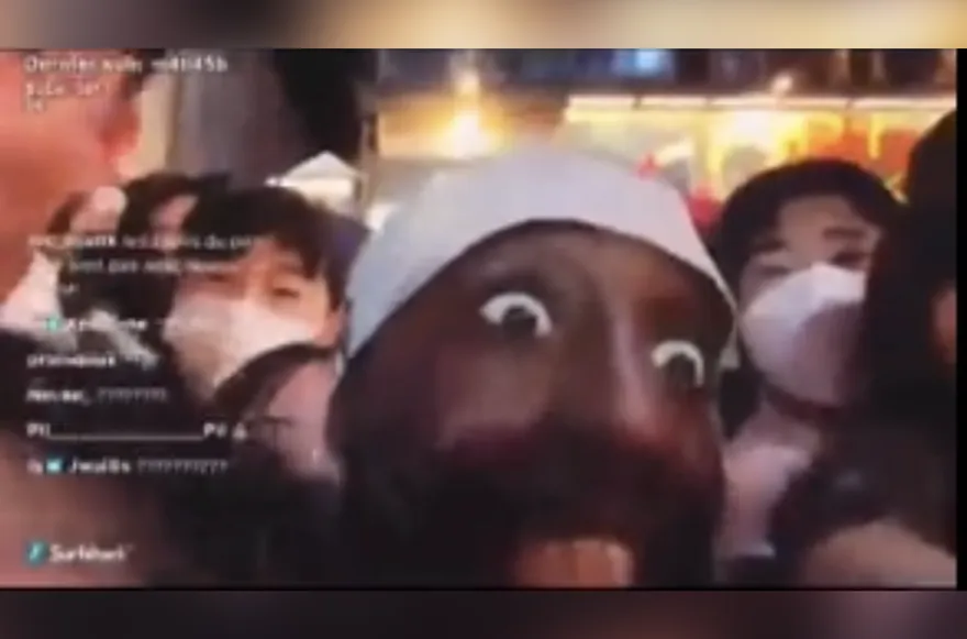 影/瞪大眼超驚恐！直播主梨泰院踩踏事件第一視角曝光　宛如人間煉獄