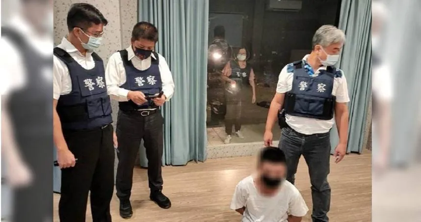 雲林通緝犯開車撞警！躲工地7天後落網