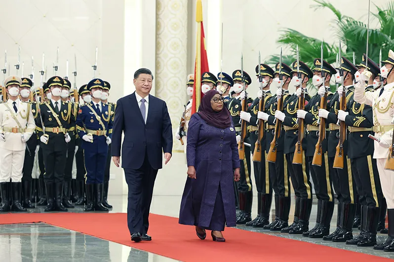 提升「全面戰略合作夥伴」！習近平邀見坦桑尼亞總統　自中共20大後第二國訪陸