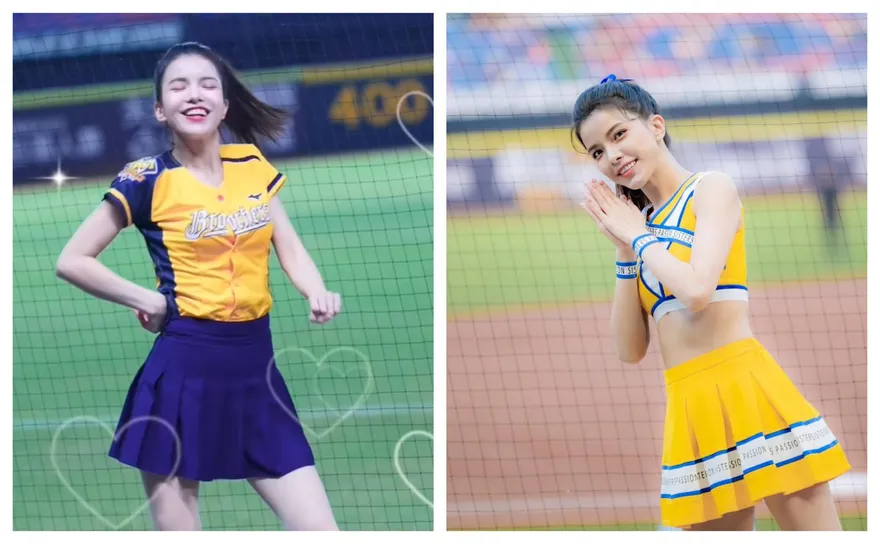 【影】「小許瑋甯」超狂啦啦隊應援！氣質扭動「一臉陶醉樣」　網嗨翻：浮誇精神擔當