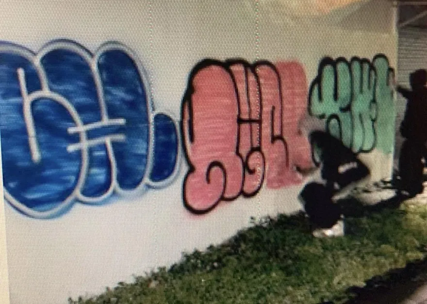 3大學生組塗鴉團晝伏夜出　半夜外出「作畫」拍照分享社群遭逮