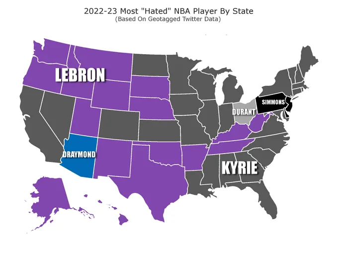 全美最顧人怨NBA球星揭曉　詹皇的首位寶座竟被他搶了