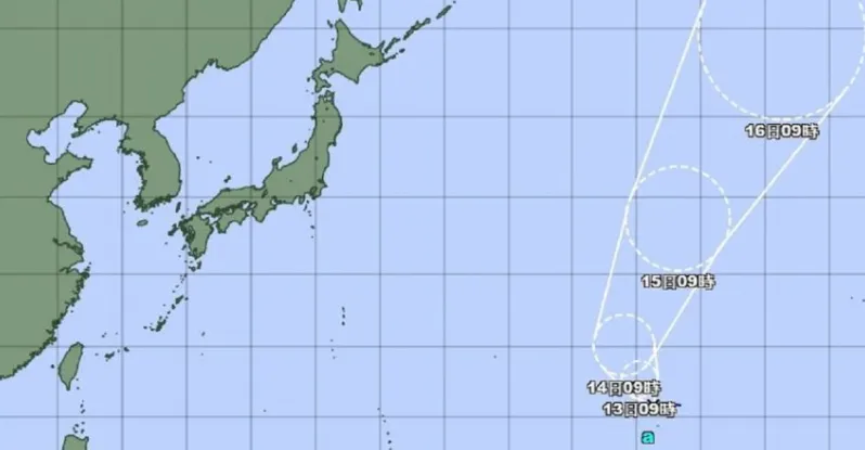 輕颱「山貓」最快今日生成！熱帶低壓恐增強　預測路徑曝光