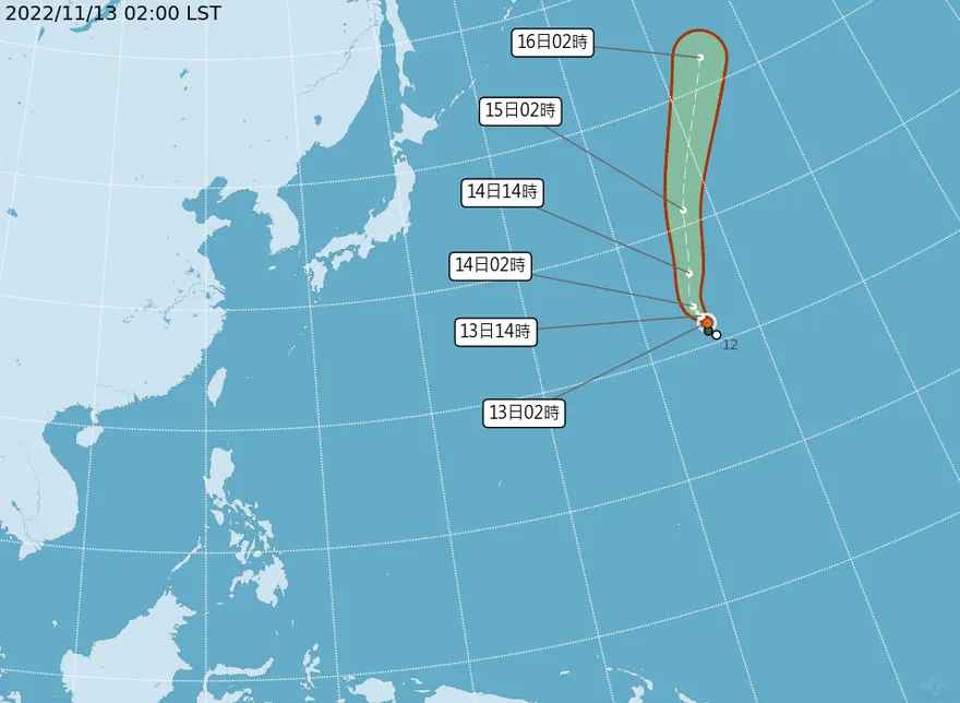 「山貓」颱風生成！今午後變天「2地區」迎雨彈　一路濕冷到周三