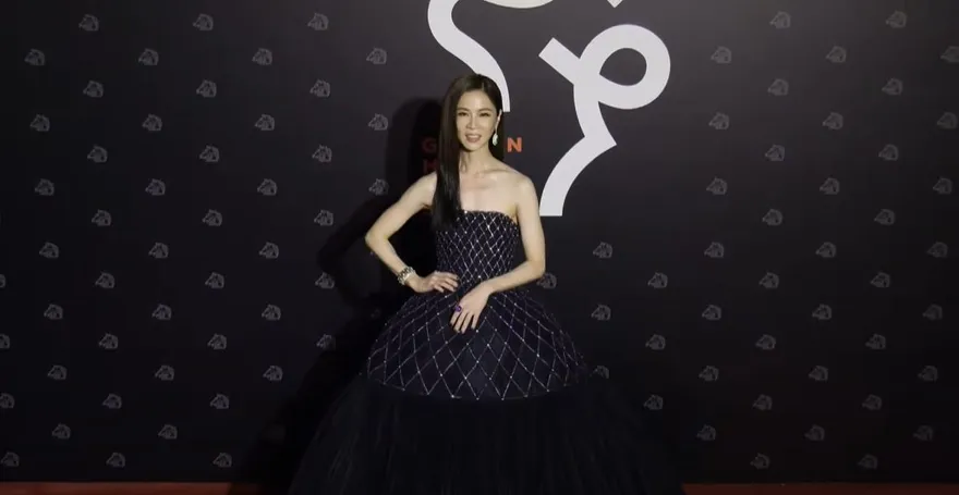 金馬59/謝盈萱禮服遭批「像漁網」！陳柏霖帥暈一票網：天啊真的帥