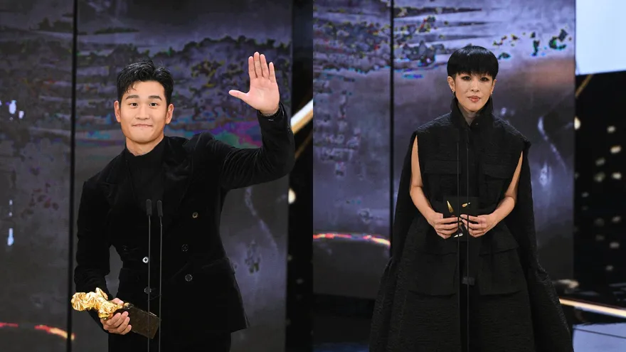 金馬59/沒金曲有金馬！周興哲首奪獎網評價兩極　陳珊妮表情掀網熱議：超戲劇