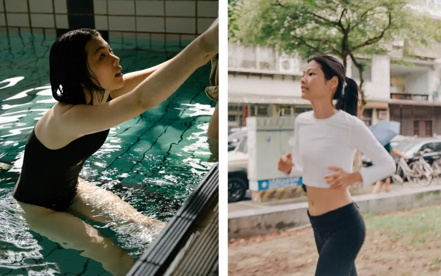 【影】創作歌手其實是運動咖　柯泯薰重拾跑鞋目標半馬