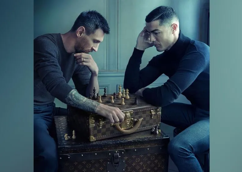 【影】夢幻同框！ 梅西+C羅最後一舞　破300萬人按讚