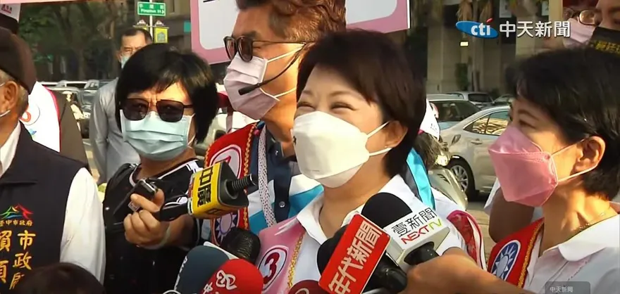 【影】游錫堃稱選得好「大陸不敢打來」？盧秀燕愣2秒後笑吐一句話