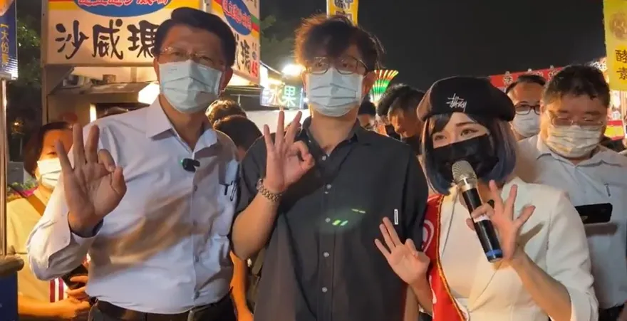 就是要吸睛！　謝龍介因為這層關係請出「雪乳戰神」迺夜市