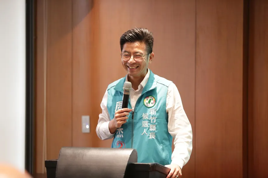 【影】輸7萬票！周江杰宣布敗選新竹縣長：承擔錯誤我不會放棄