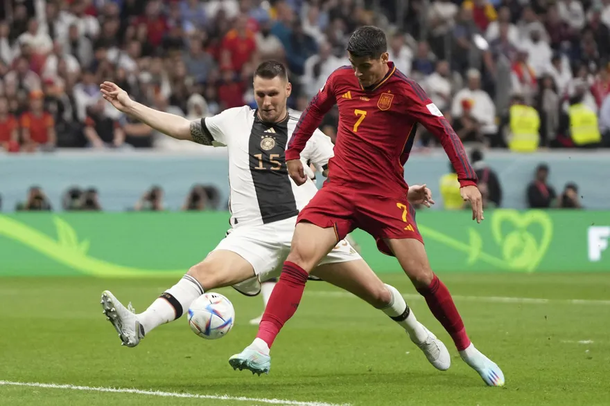 世足賽/德國驚險1比1逼和西班牙　分組暫時墊底