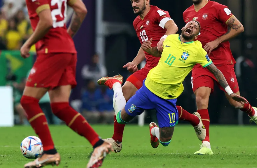 世足賽/拚復出！內馬爾求助NASA技術　壓力靴治踝傷