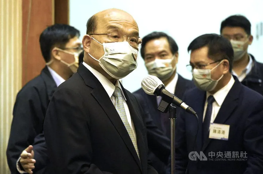 不敢囂張了？民進黨大選挫敗　蘇貞昌：「謙卑面對、誠懇檢討」