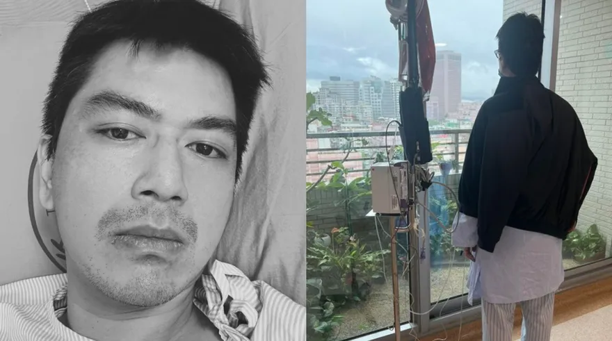 「本土劇男星」十二指腸長腫瘤！緊急入院開刀　「肚開4洞」全黑照曝光