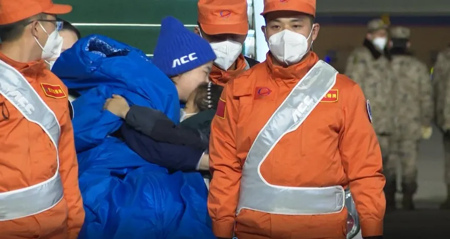 神舟14號太空人乘組抵北京　歡迎儀式簡短溫馨3人進入隔離恢復期